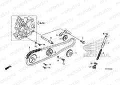 E-4 TIMING CHAIN / TENSIONER