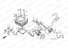 E-5-1 CYLINDER / AIR INTAKE VALVE