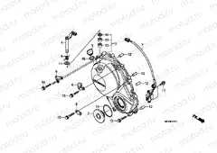 E-5-1 RIGHT CRANKSHAFT COVER (CBR600RR9, A, B / RA9, A, B)