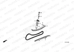 E-5 CAM CHAIN & TENSIONER