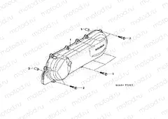 E-5 LEFT CRANKSHAFT COVER