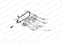 E-5 LEFT CRANKSHAFT COVER
