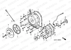E-5 RIGHT CRANKSHAFT COVER