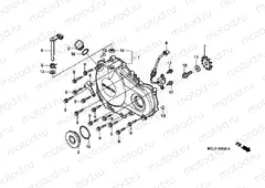 E-5 RIGHT CRANKSHAFT COVER