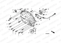E-5 RIGHT CRANKSHAFT COVER