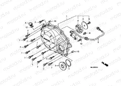 E-5 RIGHT CRANKSHAFT COVER