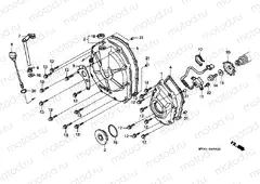 E-5 RIGHT CRANKSHAFT COVER