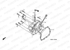 E-5 RIGHT CRANKSHAFT COVER