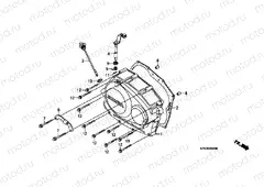 E-5 RIGHT CRANKSHAFT COVER