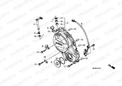 E-5 RIGHT CRANKSHAFT COVER (CBR600RR7 / 8)