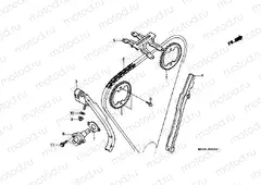E-5 TIMING CHAIN / TENSIONER