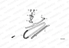 E-5 TIMING CHAIN / TENSIONER