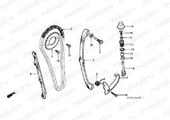 E-5 TIMING CHAIN / TENSIONER