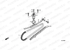 E-5 TIMING CHAIN / TENSIONER