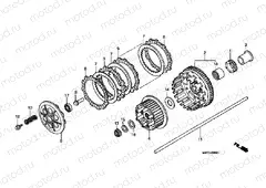 E-6-1 CLUTCH (X / Y / 1/2/3/4)