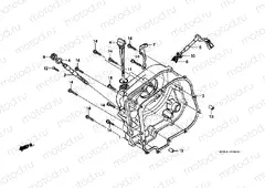 E-6-1 RIGHT CRANKSHAFT COVER (SI)