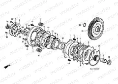 E-6 CLUTCH (C50DF / G / DG / J / N / SN)