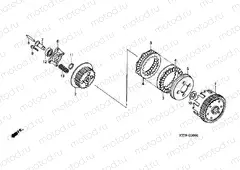 E-6 CLUTCH (CGR125SH5,8)