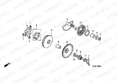 E-6 DRIVE FRONT / IMPACT STRUCTURE AXLE