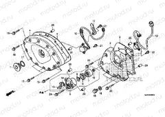 E-6 FRONT COVER / GEARBOX