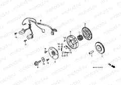 E-6 IGNITION DISTRIBUTOR GENERATOR