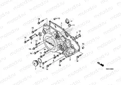 E-6 J. CRANKSHAFT COVER