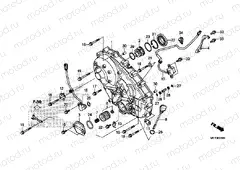 E-6 RIGHT CRANKCASE COVER