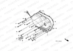 E-6 RIGHT CRANKCASE COVER