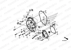 E-6 RIGHT CRANKCASE COVER