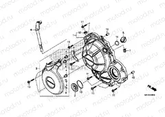 E-6 RIGHT CRANKCASE COVER