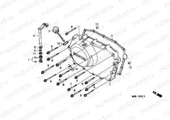 E-6 RIGHT CRANKCASE COVER