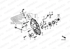 E-6 RIGHT CRANKCASE COVER
