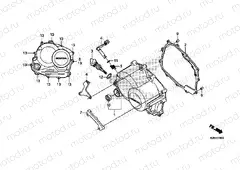 E-6 RIGHT CRANKCASE COVER