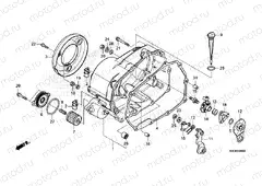 E-6 RIGHT CRANKCASE COVER