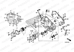 E-6 RIGHT CRANKCASE COVER