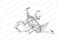 E-6 RIGHT CRANKCASE COVER (NC750XA)