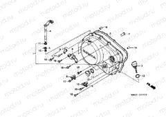 E-6 RIGHT CRANKSHAFT COVER