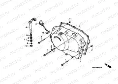E-6 RIGHT CRANKSHAFT COVER