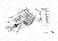 E-6 RIGHT CRANKSHAFT COVER