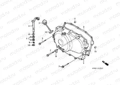 E-6 RIGHT CRANKSHAFT COVER