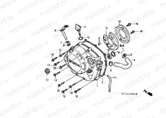 E-6 RIGHT CRANKSHAFT COVER