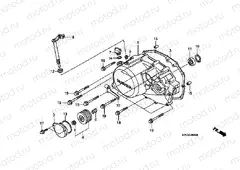 E-6 RIGHT CRANKSHAFT COVER