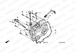 E-6 RIGHT CRANKSHAFT COVER