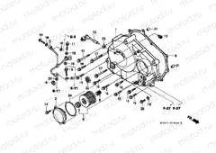 E-6 RIGHT CRANKSHAFT COVER
