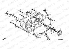 E-6 RIGHT CRANKSHAFT COVER