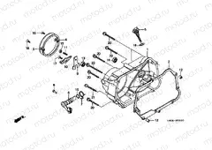 E-6 RIGHT CRANKSHAFT COVER