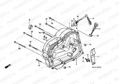 E-6 RIGHT CRANKSHAFT COVER