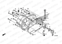 E-6 RIGHT CRANKSHAFT COVER