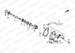 E-6 WATER PUMP