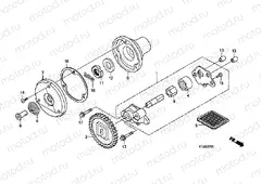 E-7-1 OIL PUMP (CGR125SHA, B)